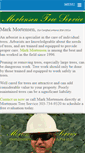 Mobile Screenshot of mortensentree.com